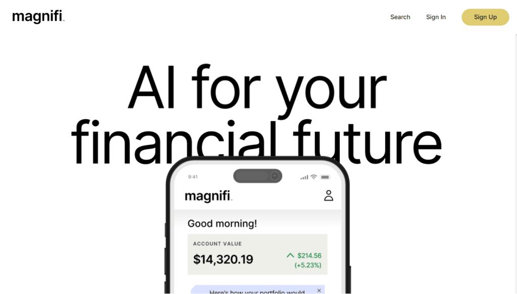 magnifi bot for trade stocks